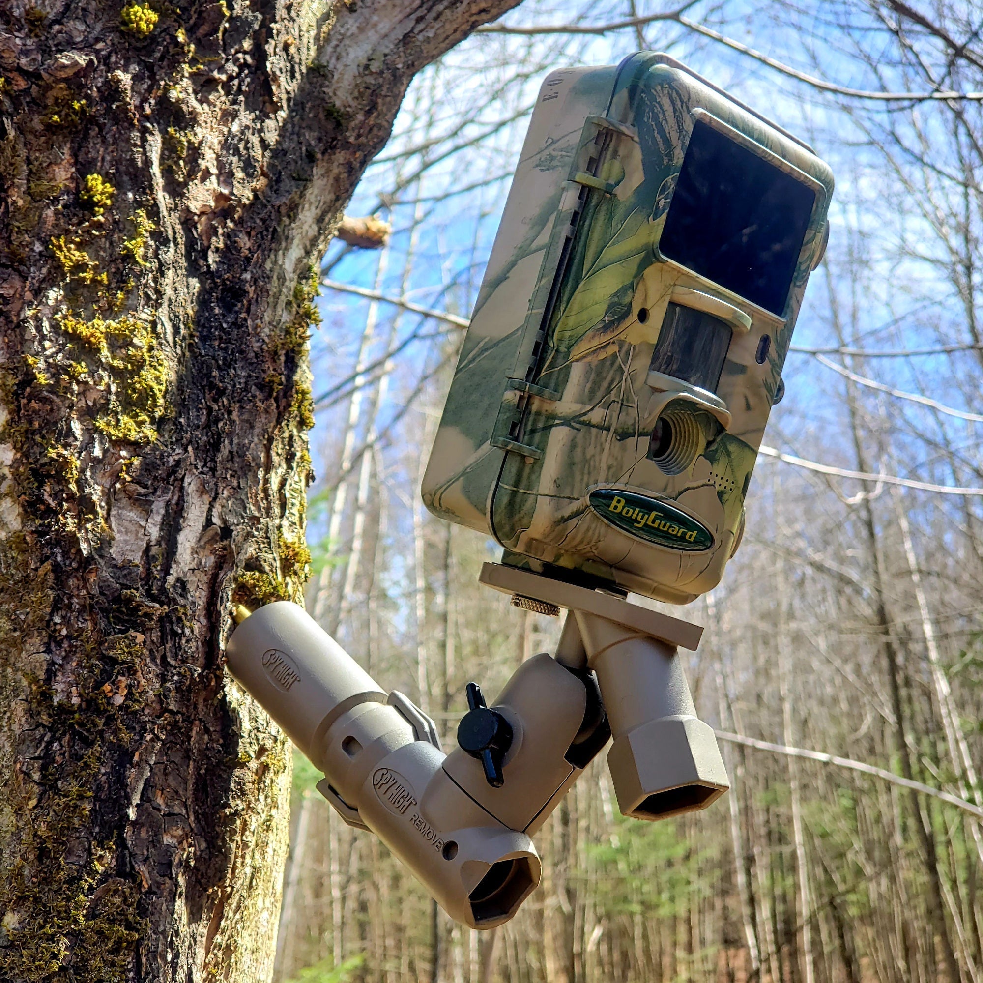 Single Camera Mount + Tree Attachment Package - Huntnuh