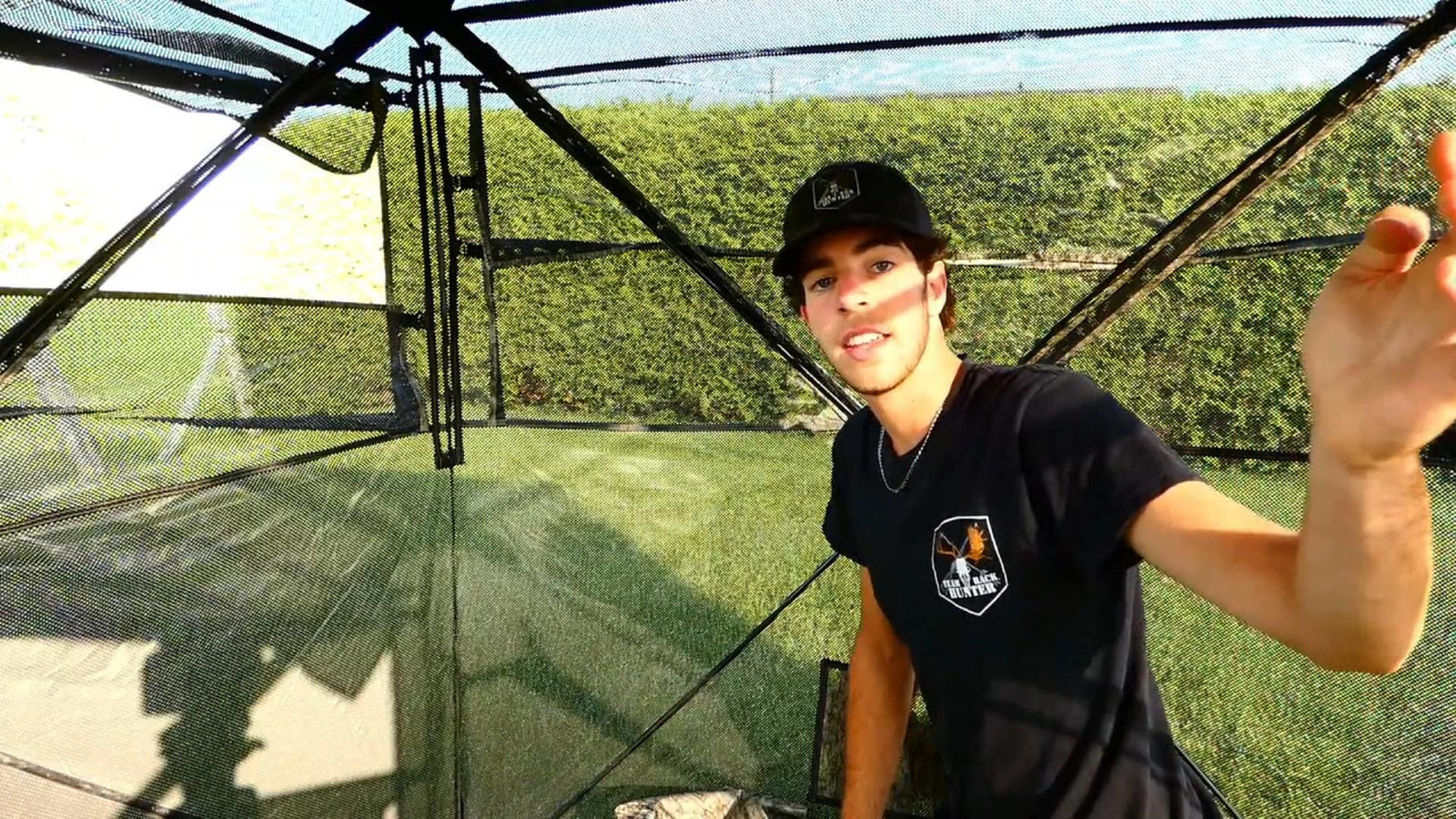 Présentation - Tente vision 360 - Team Rack Hunter - Huntnuh